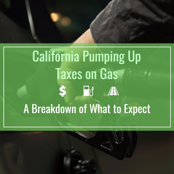 An inforgraphic cover on gas taxes increase